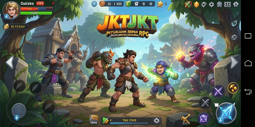 Pengalaman gameplay RPG yang menarik dan mendebarkan.