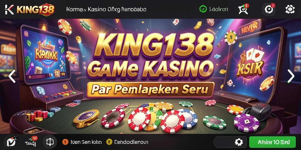 Tampilan gameplay seru dari KING138 dalam permainan Kasino.