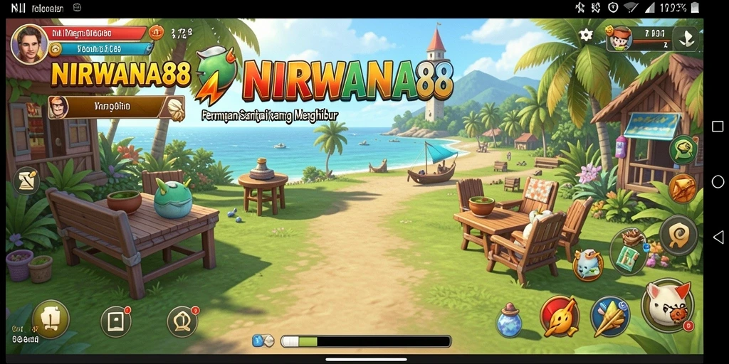 Tampilan permainan santai yang menyenangkan di NIRWANA88.