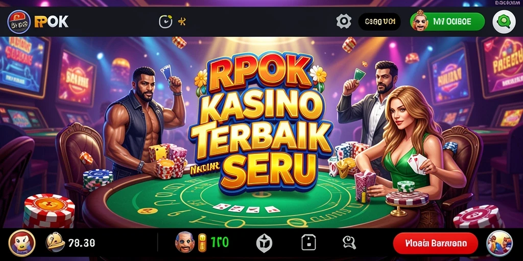 Tangkapan layar gameplay seru di RPOK menampilkan pengganda besar dan kemenangan.